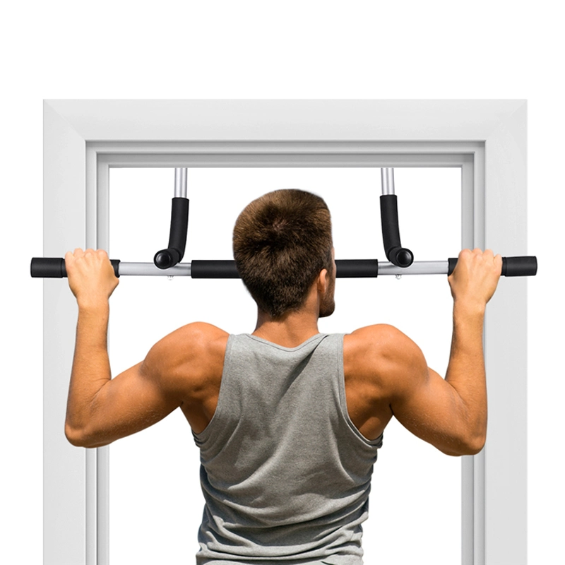 Household Door Free Hole Grey Doorway Chin Pull up Bar